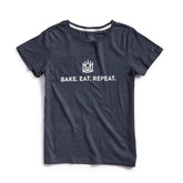 Women's Vintage Bake Eat Repeat Tee
