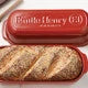 Glazed Long Covered Baker