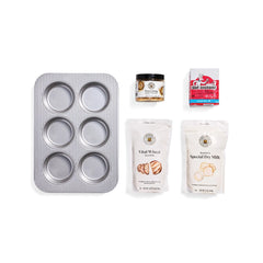Golden Wheat Hamburger Buns Bundle